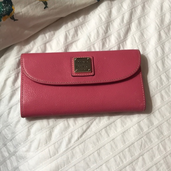 Preloved Dooney and Bourke Pink wallet!
